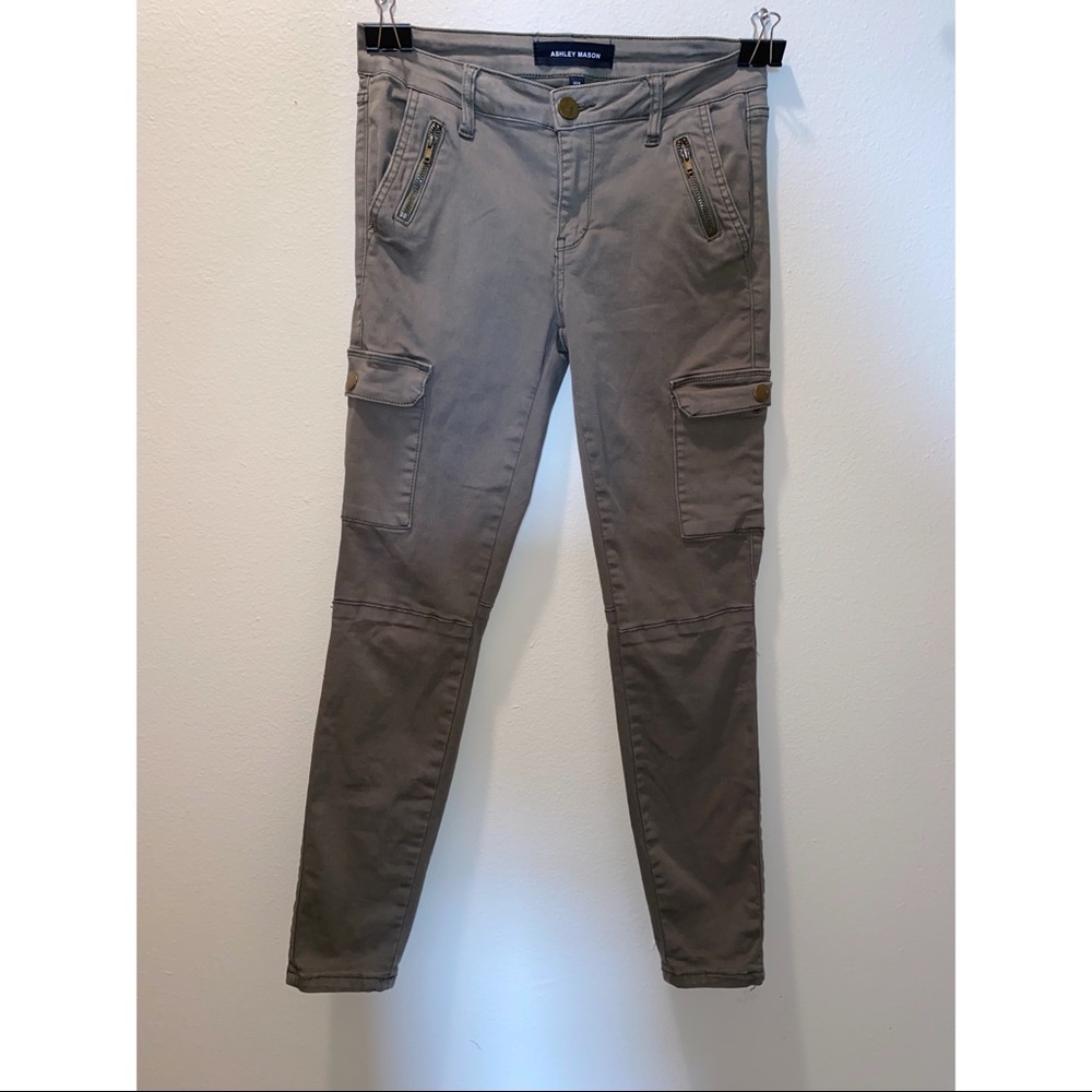 Ashley Mason Cargo Skinny Jeans Size 7